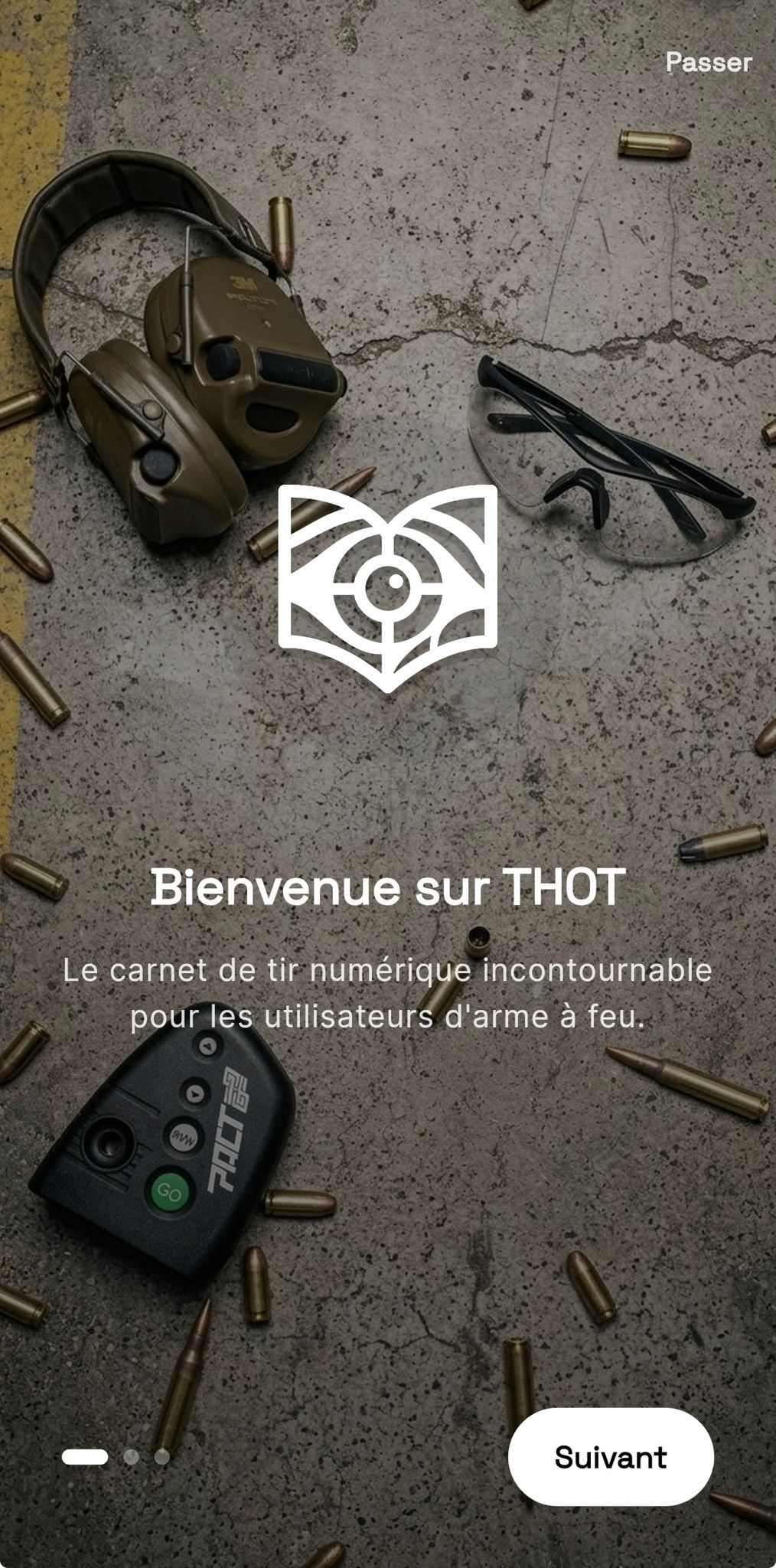 Aperçu de l'application THOT